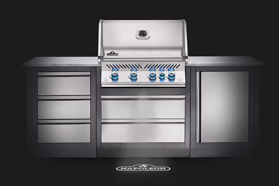 Built-in Prestige PRO™ 500 Grill Head with Infrared Rear Burner - view 7