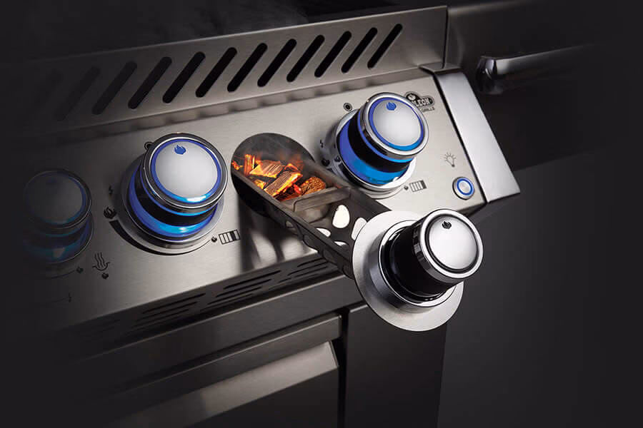 Built-in Prestige PRO™ 825 Grill Head with Infrared Bottom and Rear Burner - view 6