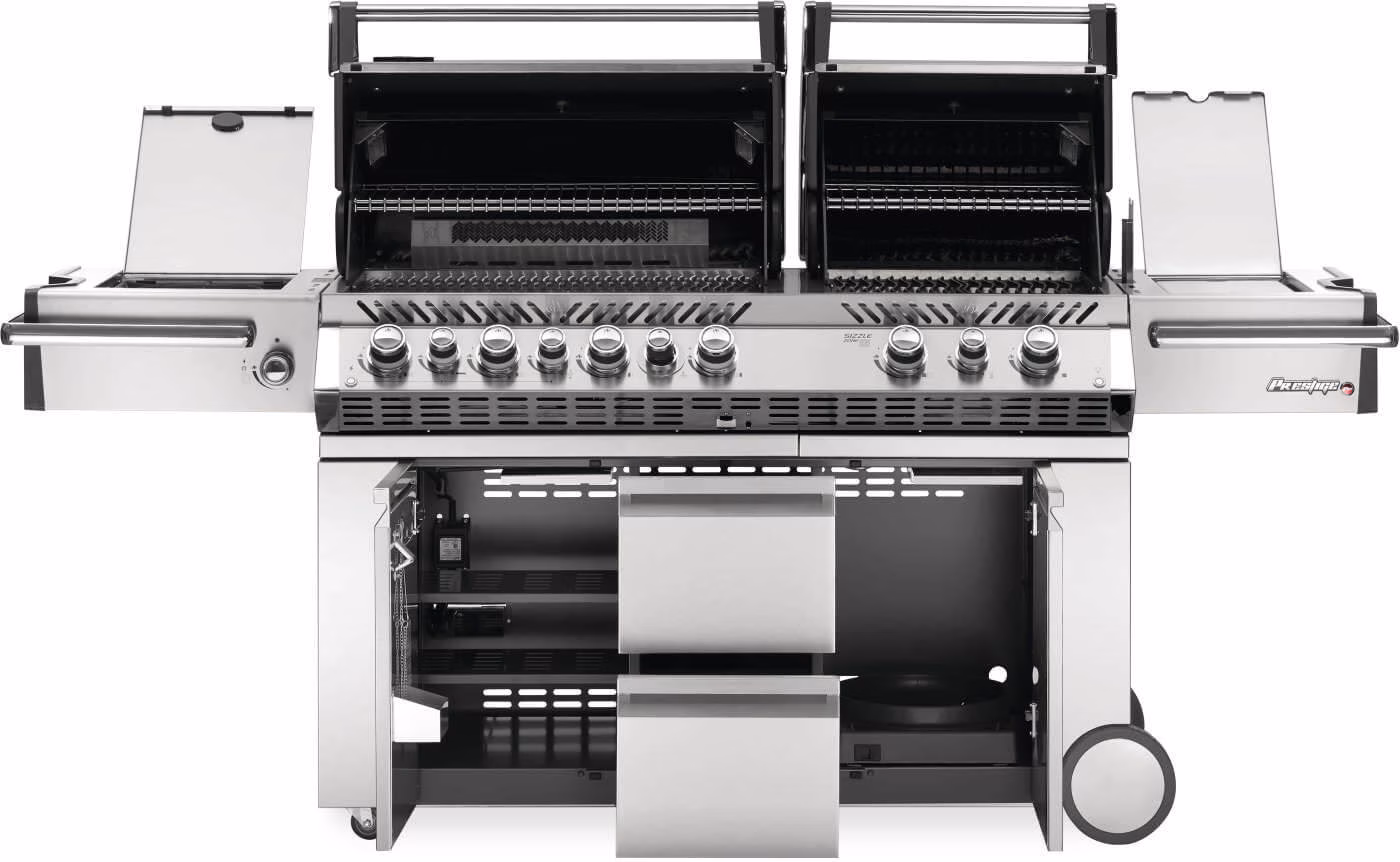 Prestige PRO™ 825 Grill with Power Side Burner and Infrared Rear & Bottom Burners - view 4