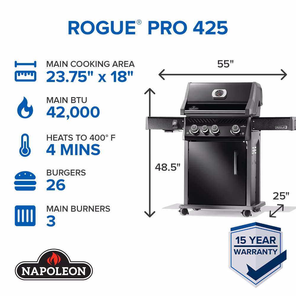 Rogue® PRO 425 SIB Black - view 2