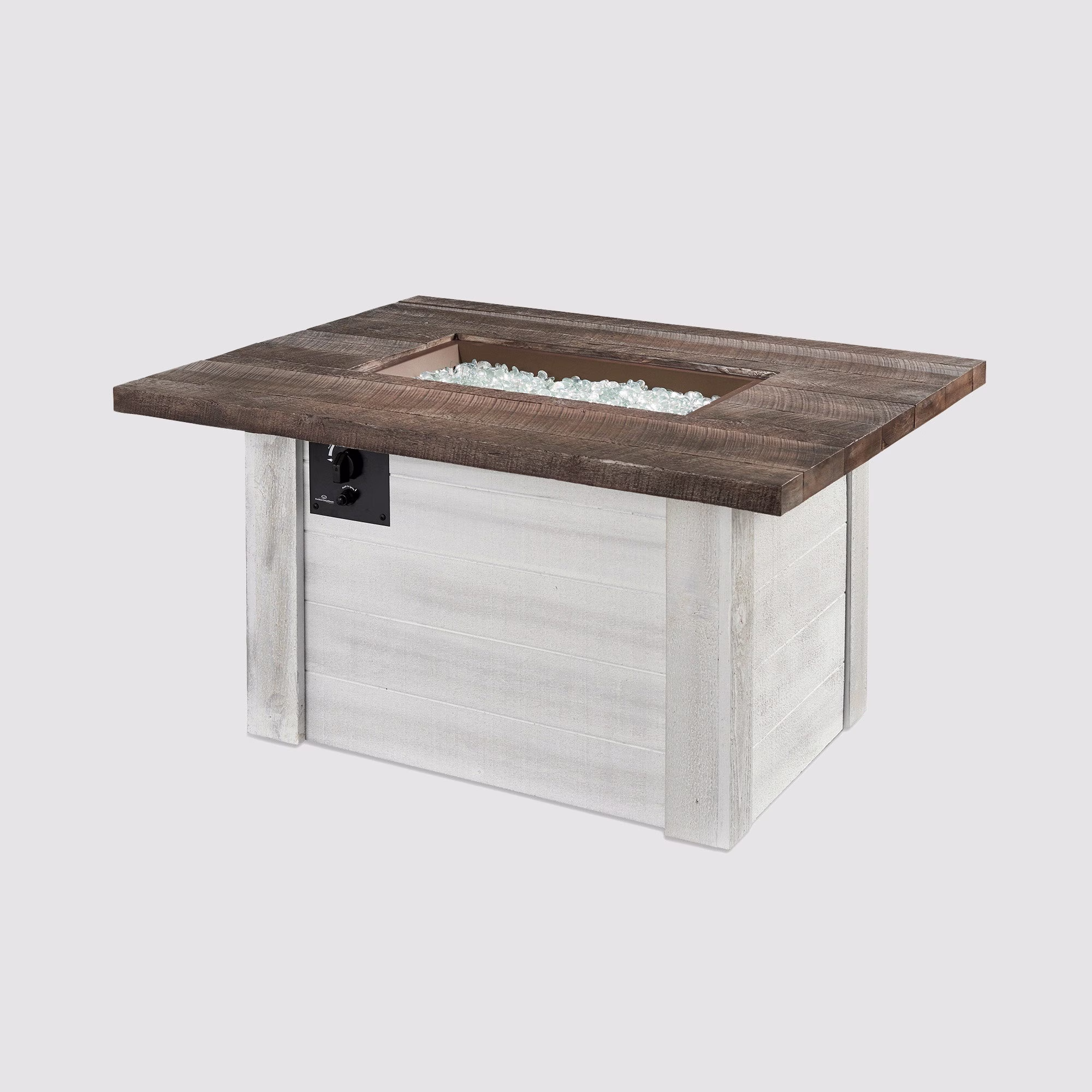 Alcott Rectangular Gas Fire Pit Table - view 2