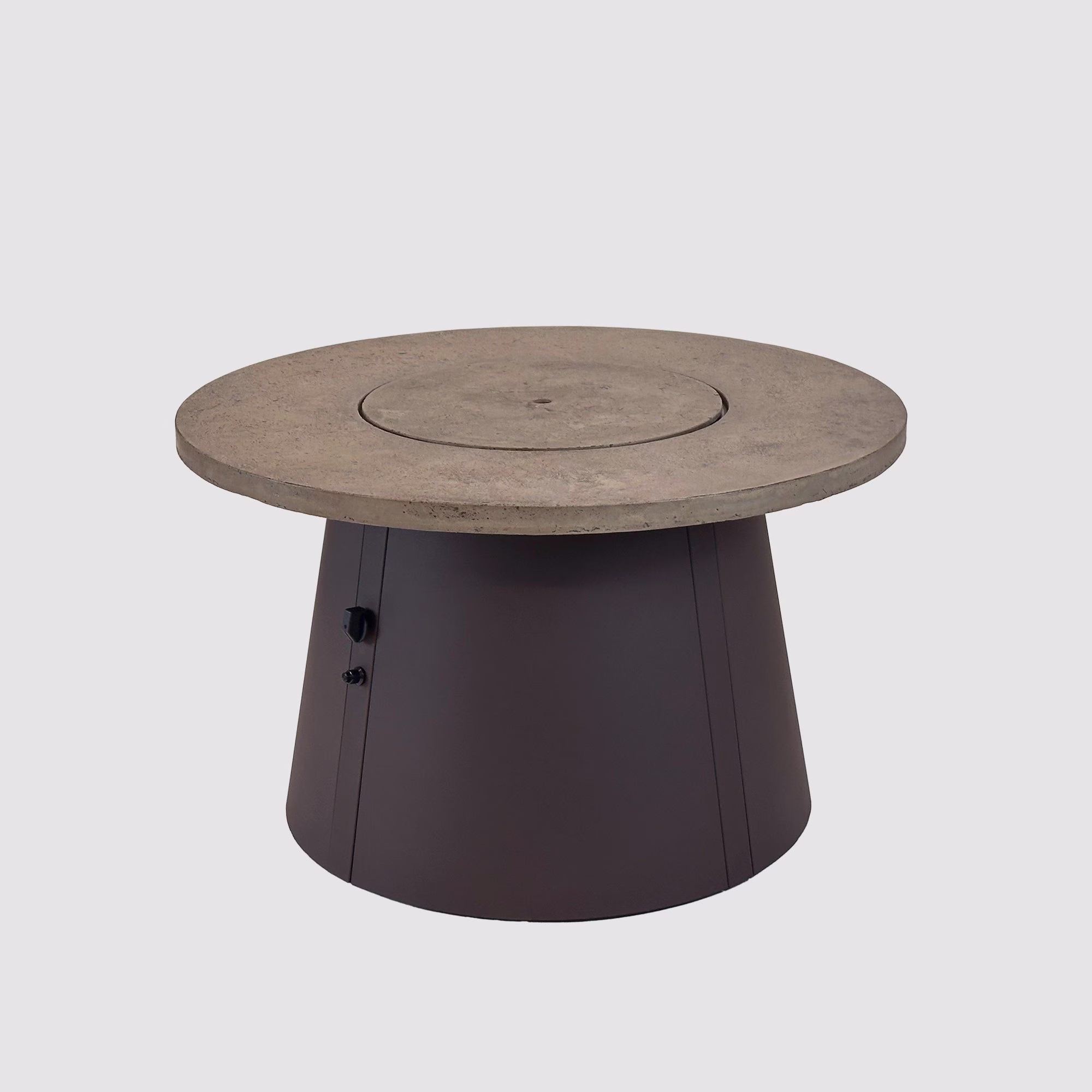Cirvalo Round Gas Fire Pit Table - view 3