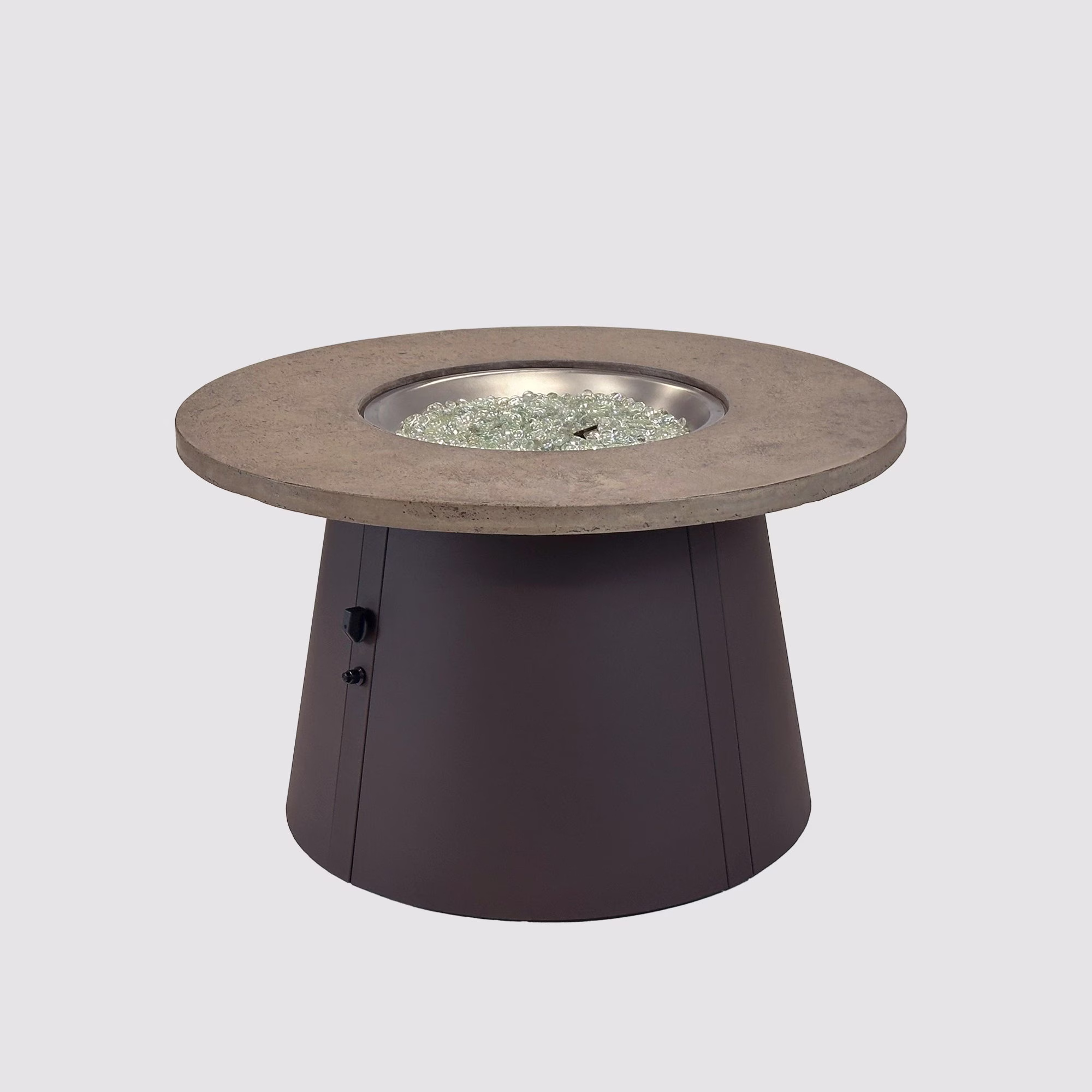 Cirvalo Round Gas Fire Pit Table - view 2