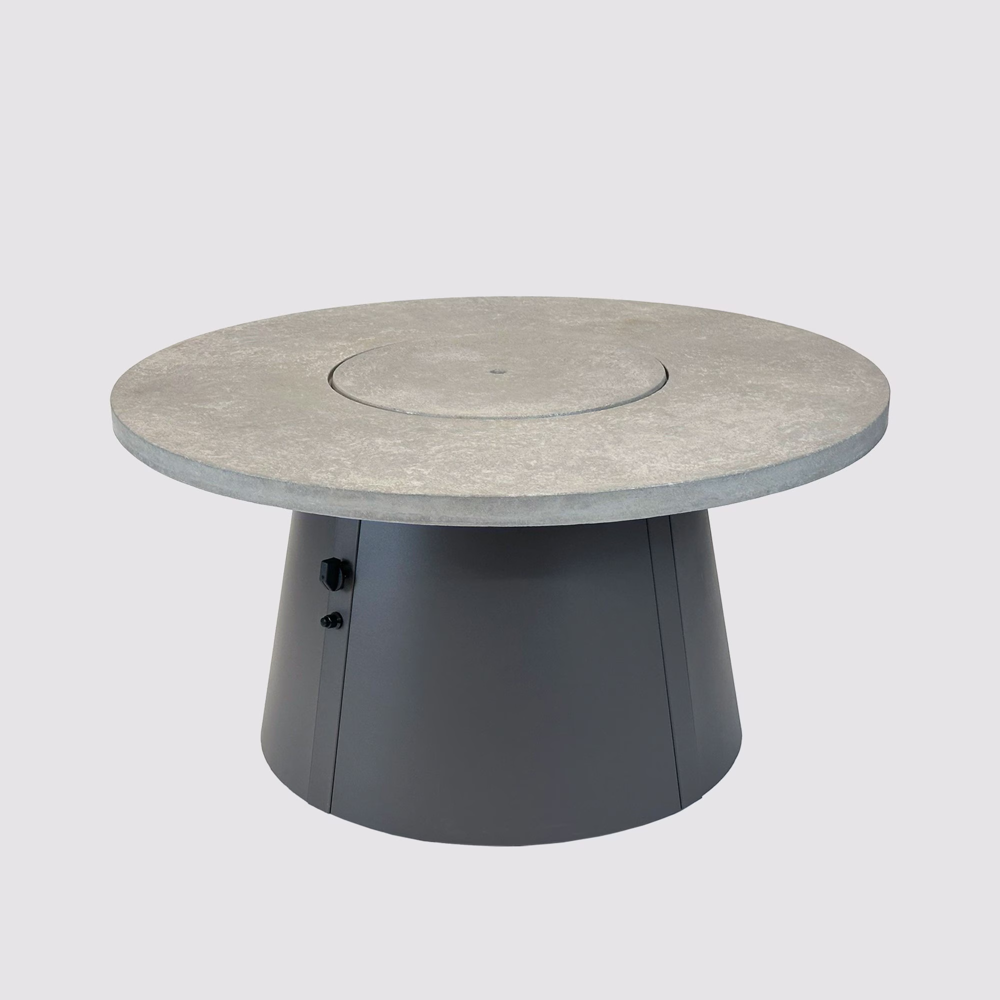 Cirvalo Round Gas Fire Pit Table - view 16