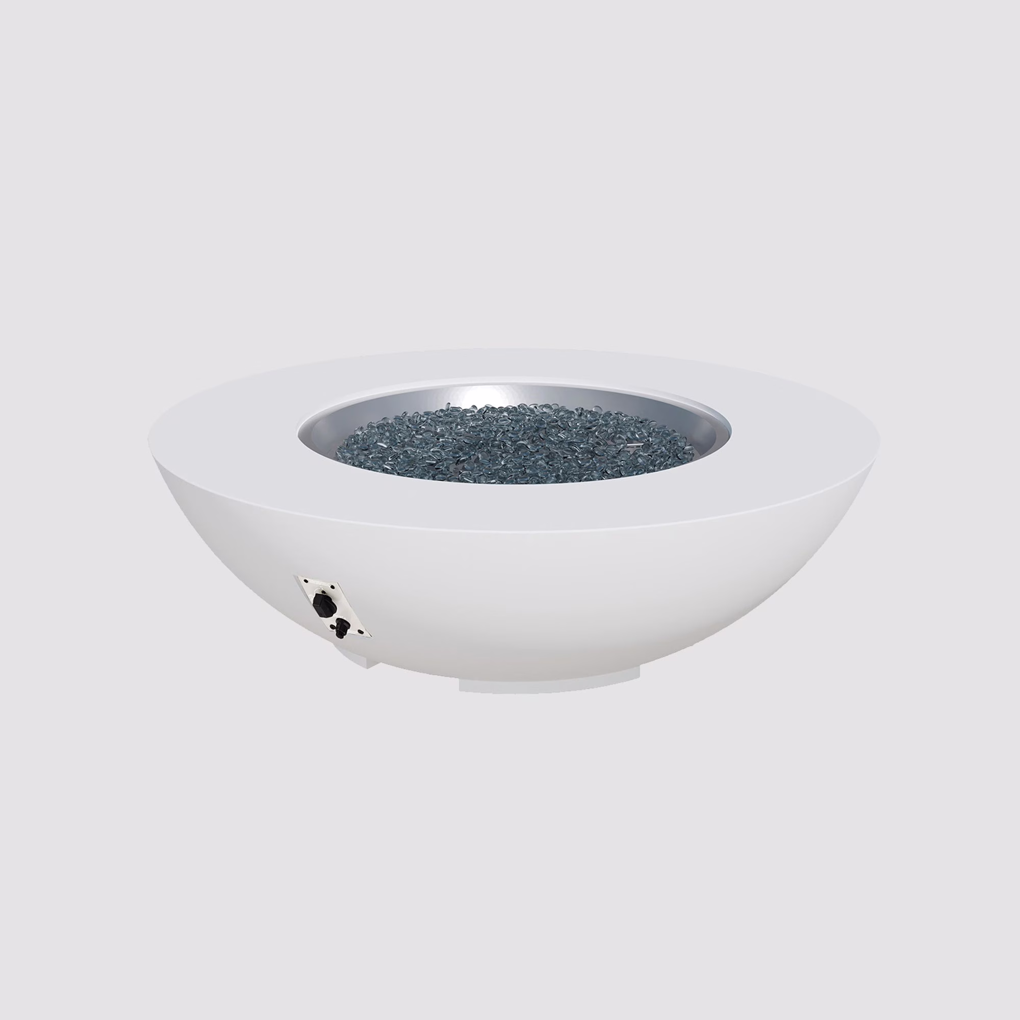 Cove Concrete Bowl Gas Fire Pit - view 23