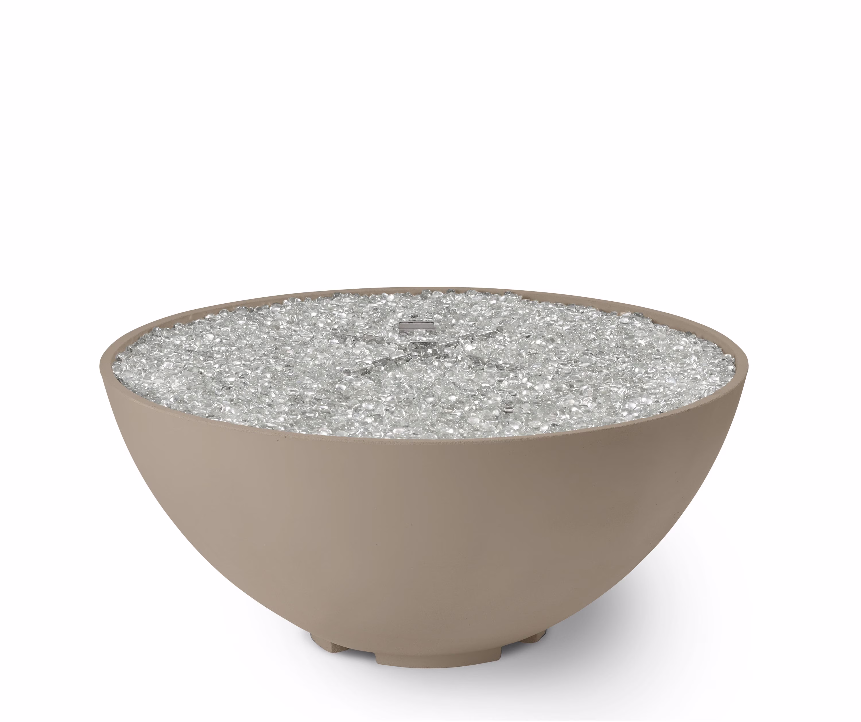 Cove Concrete Edge Gas Fire Pit Bowl - view 17
