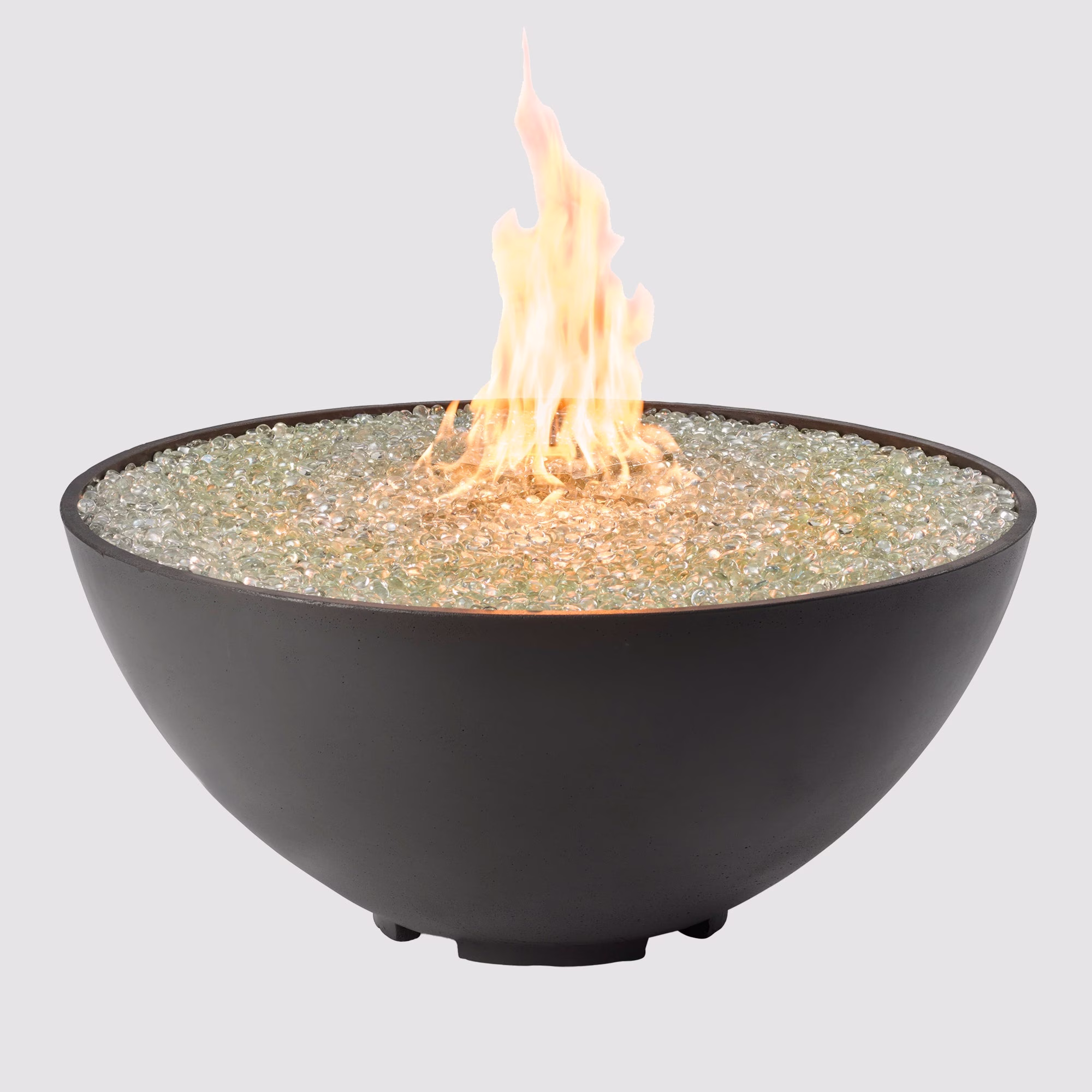 Cove Concrete Edge Gas Fire Pit Bowl