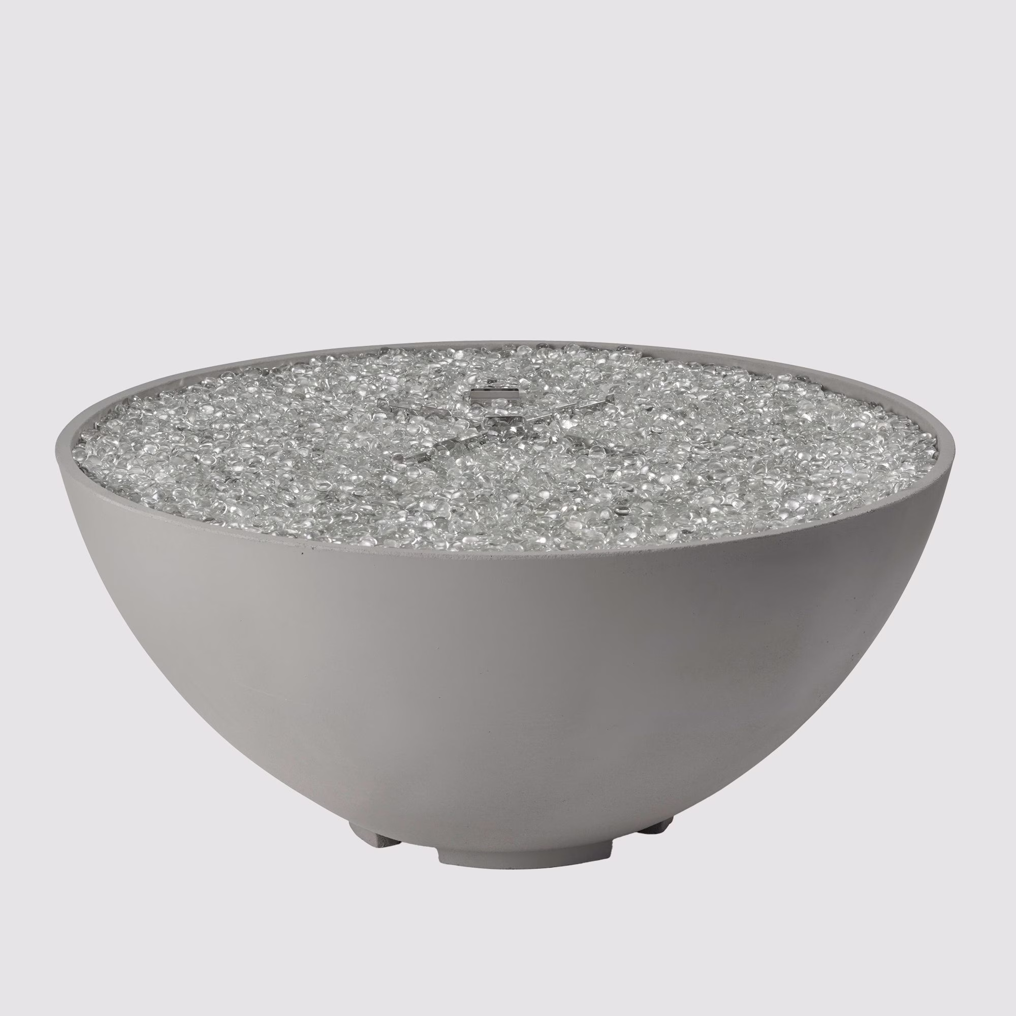 Cove Concrete Edge Gas Fire Pit Bowl - view 13