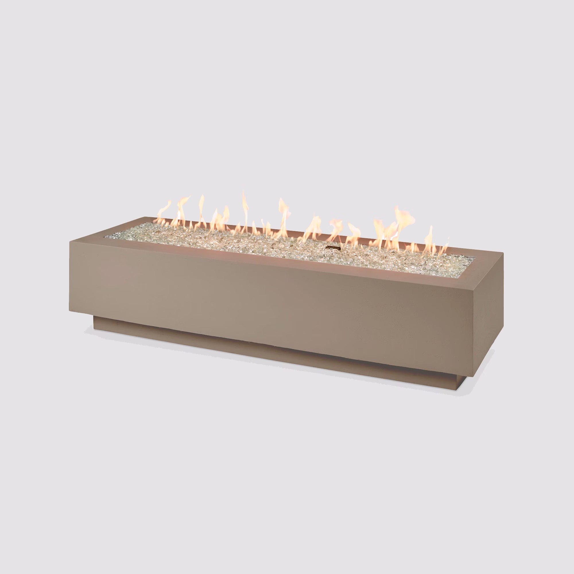 Cove Concrete Linear Gas Fire Pit - view 35