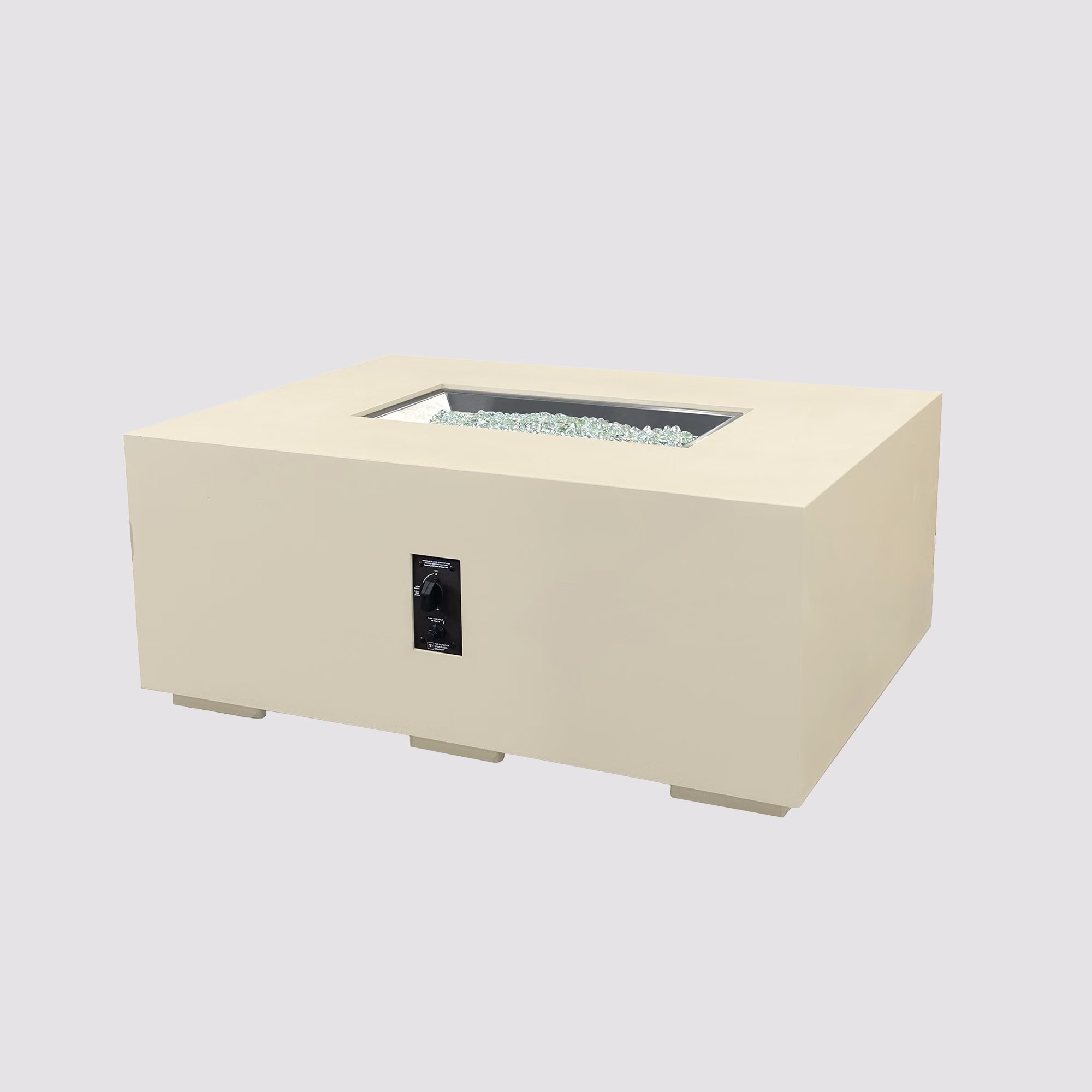 Cove Concrete Linear Gas Fire Pit - view 24