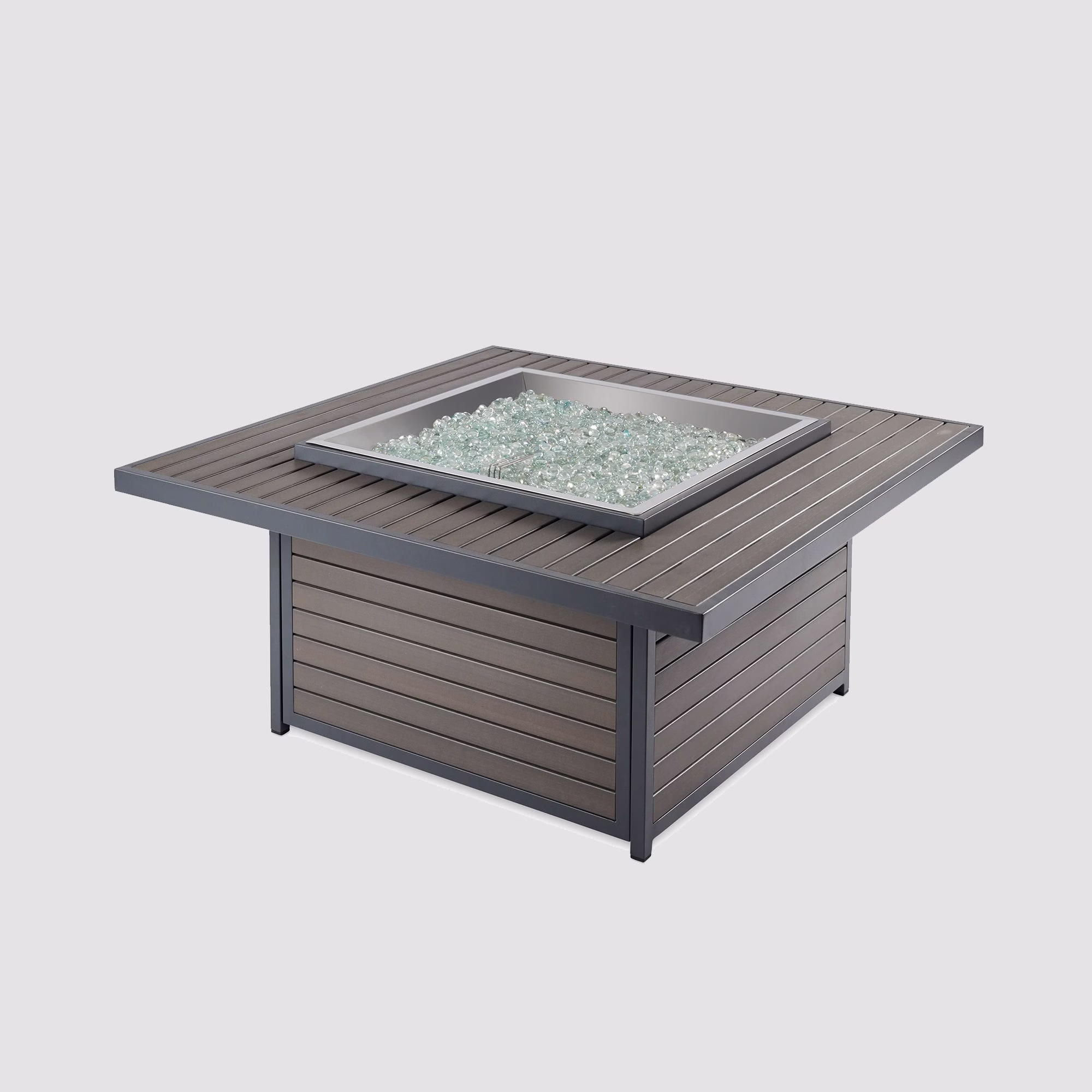 Kenwood and Brooks Square Chat Height Gas Fire Pit Table - view 4