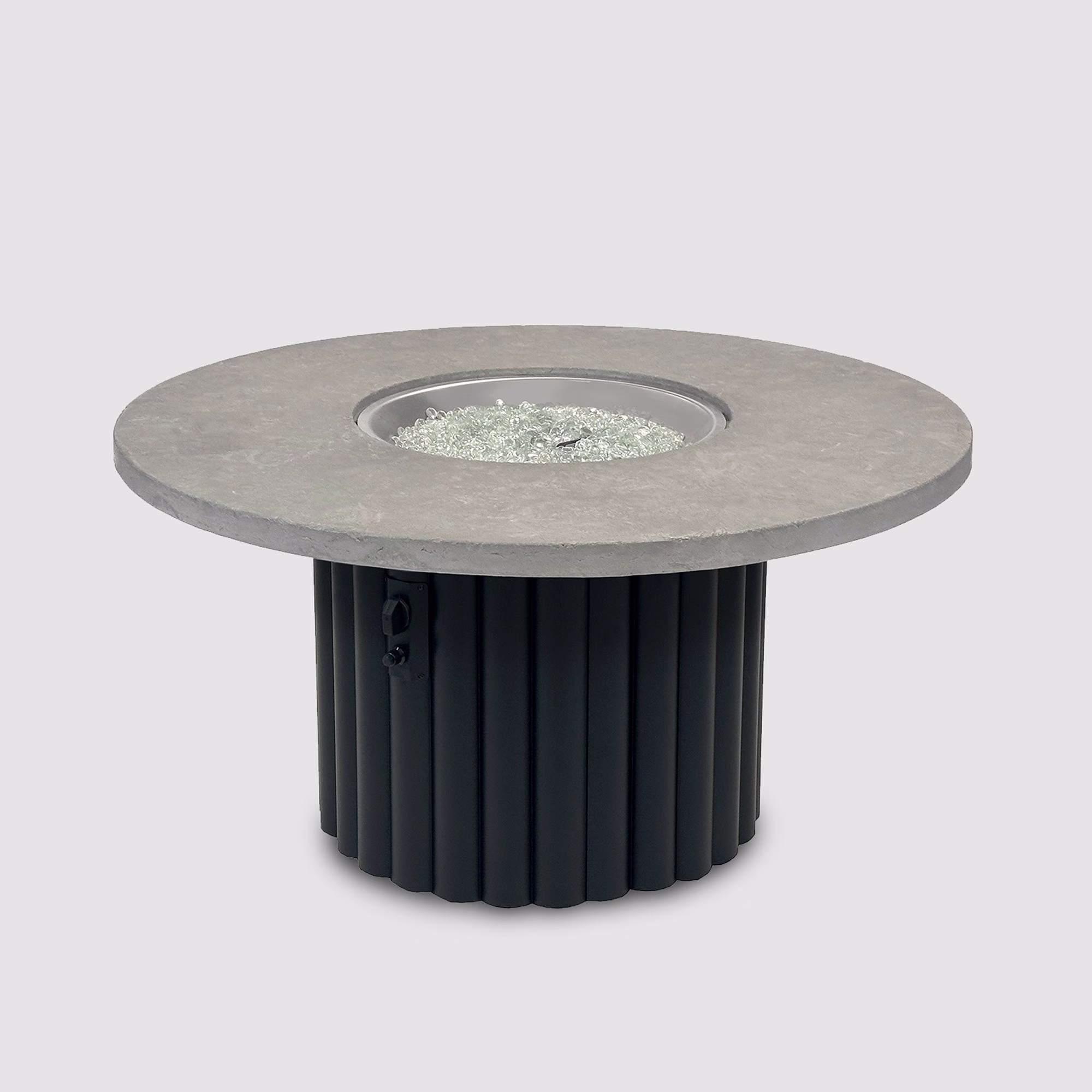 Reverie Round Gas Fire Pit Table - view 36