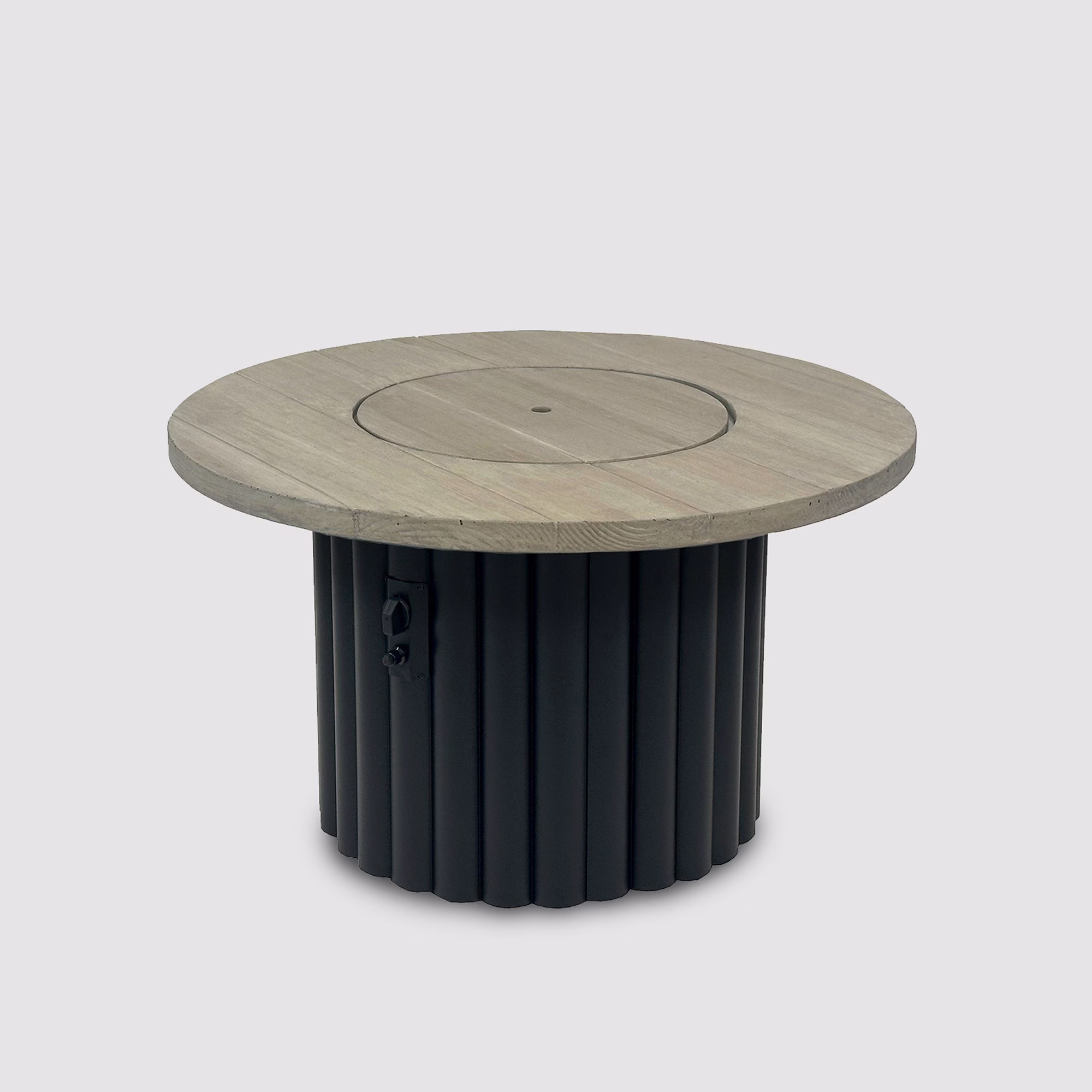 Reverie Round Gas Fire Pit Table - view 22