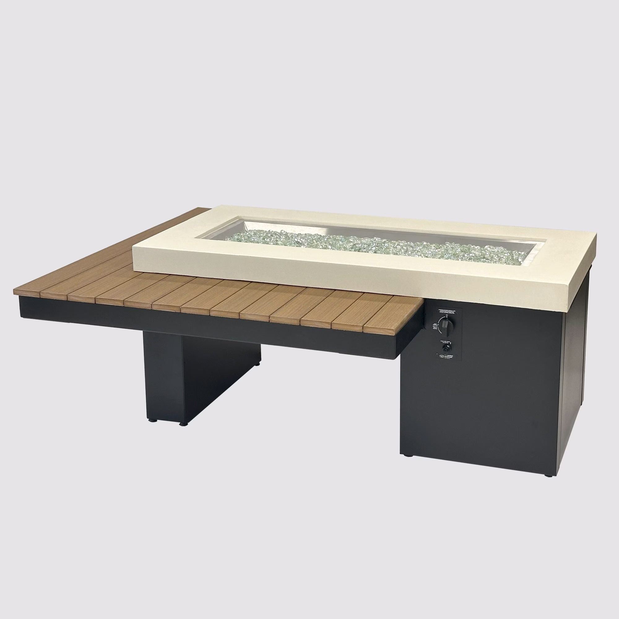 Uptown Linear Gas Fire Table - view 17