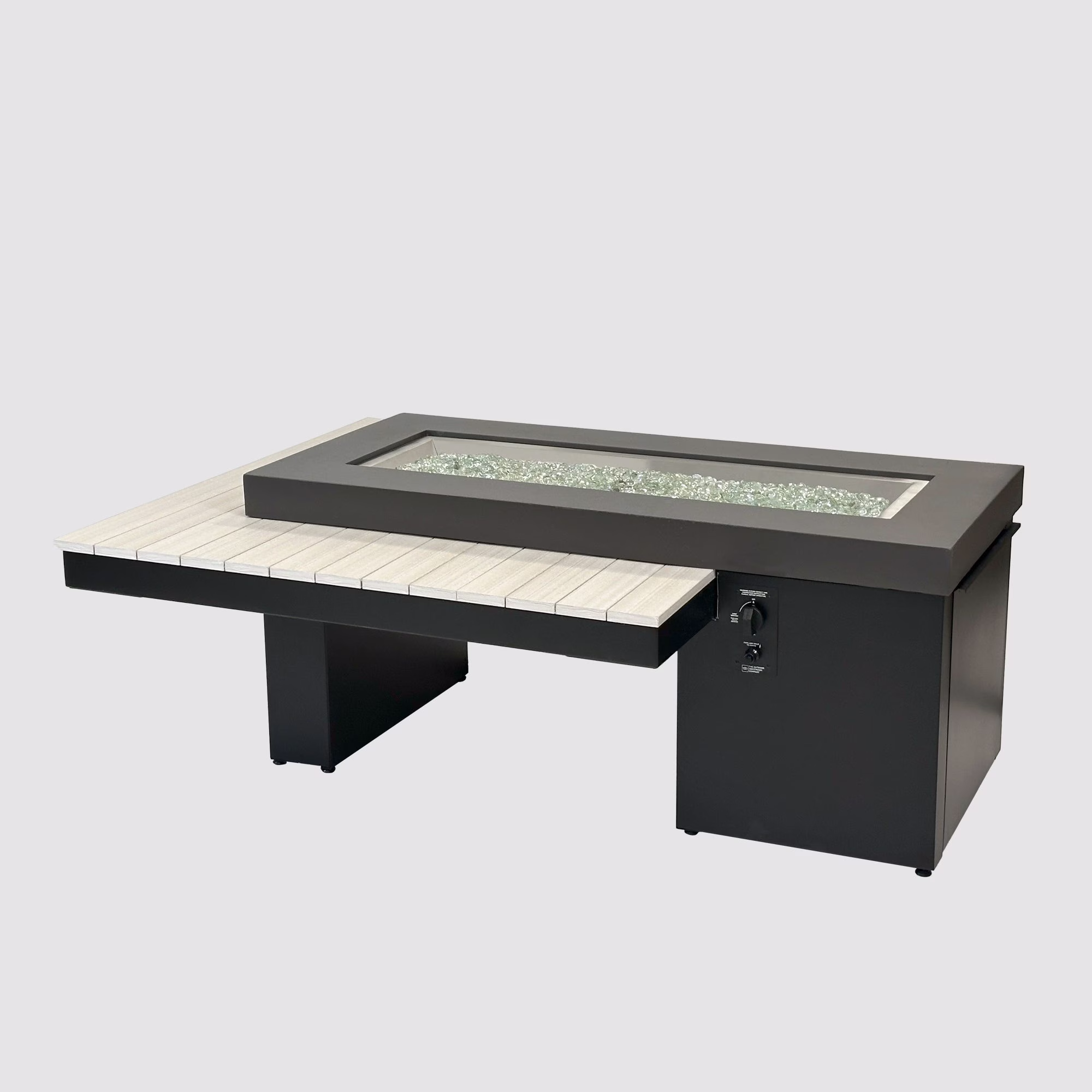 Uptown Linear Gas Fire Table - view 14