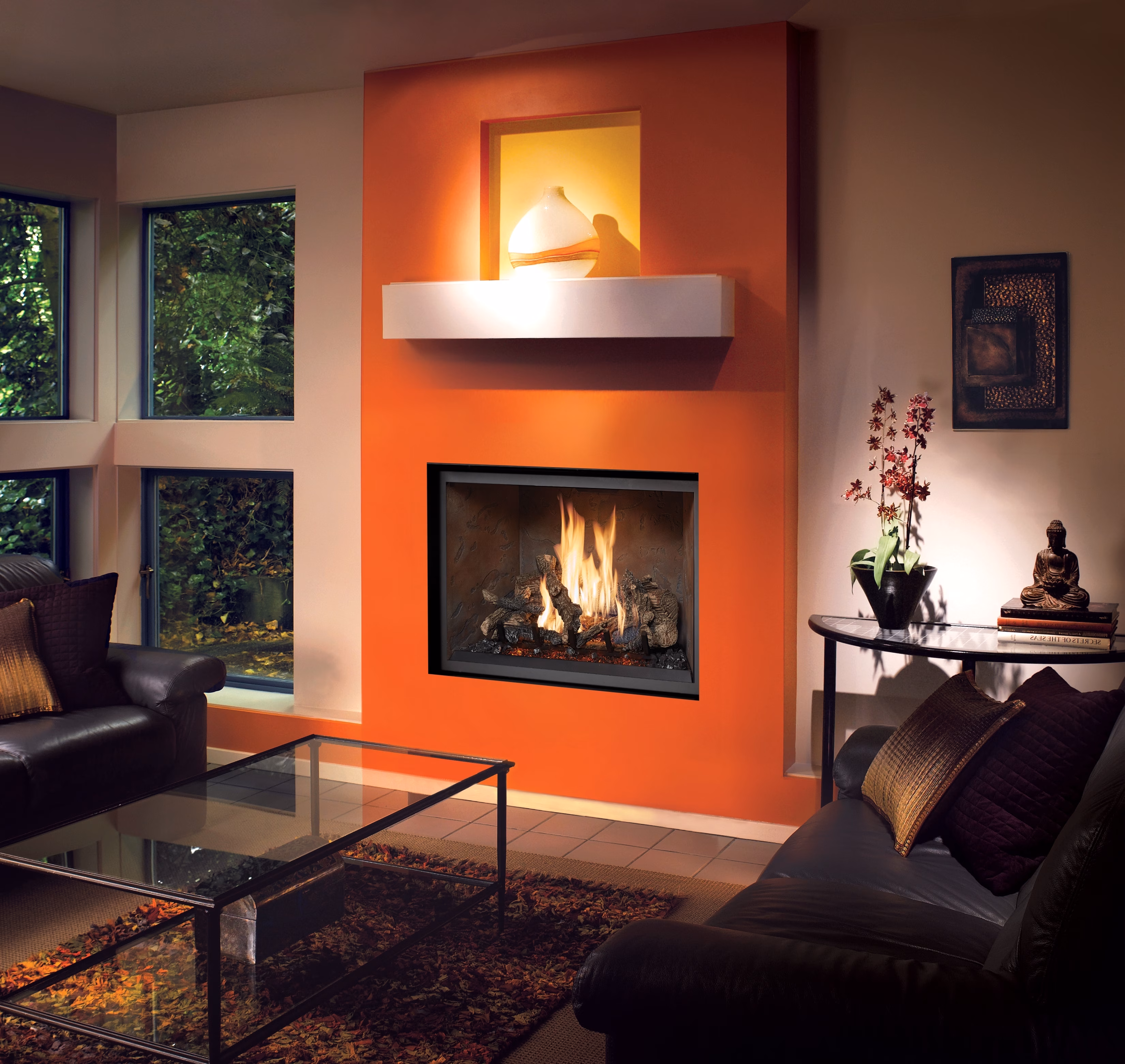 864 TV 40K Clean Face GSR2 Gas Fireplace - view 4