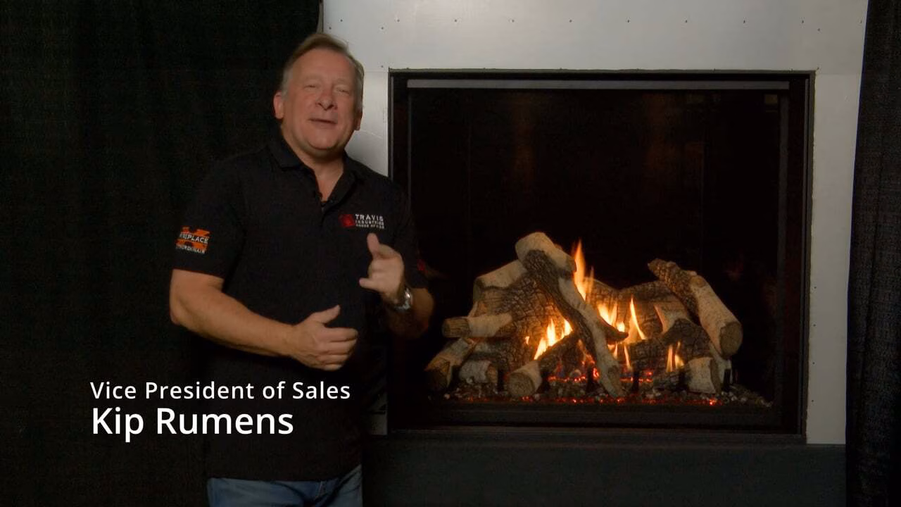 FPX 4237 Ember-Glo Clean Face GSR2 Gas Fireplace No Log Set - view 5