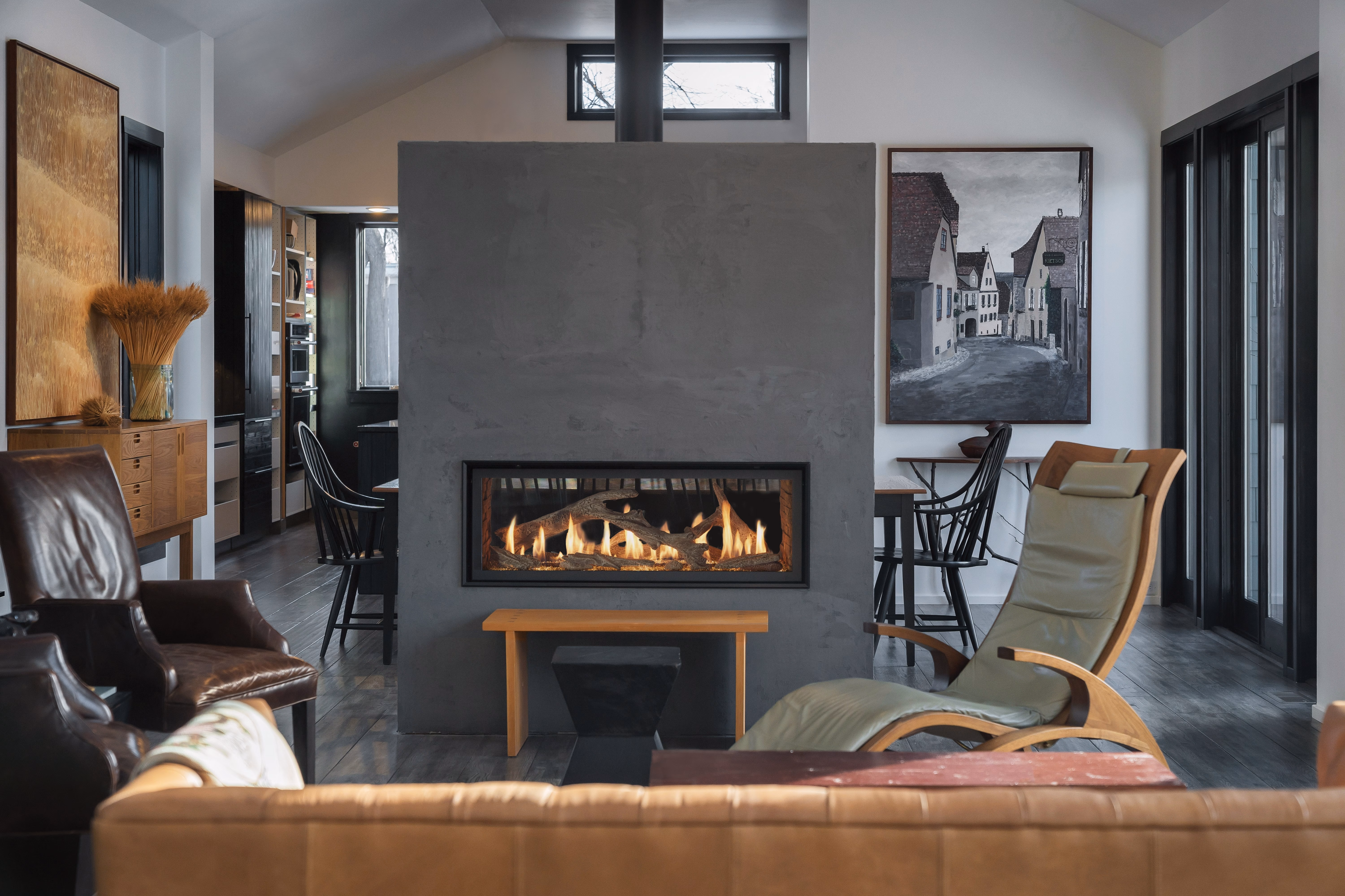 FPX 4415 HO See-Thru GSR2 Clean Face Gas Fireplace - view 2